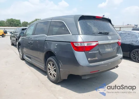 2012 Honda Odyssey Ex z USA, uszkodzony, nr VIN 5FNRL5H4XCB044581